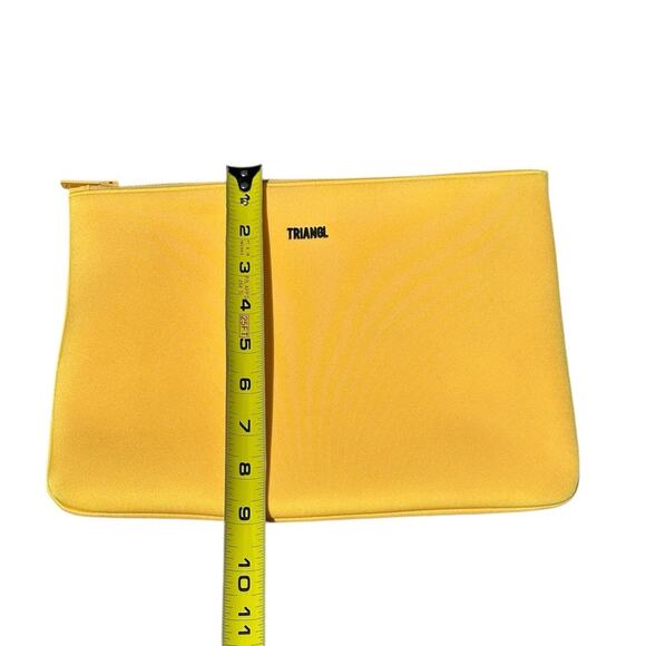 TRIANGL Yellow Neoprene Clutch - Picture 4 of 7